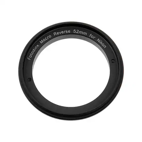 Fotodiox 52mm Macro Reverse Ring for Nikon F Mount Cameras Reverse ...