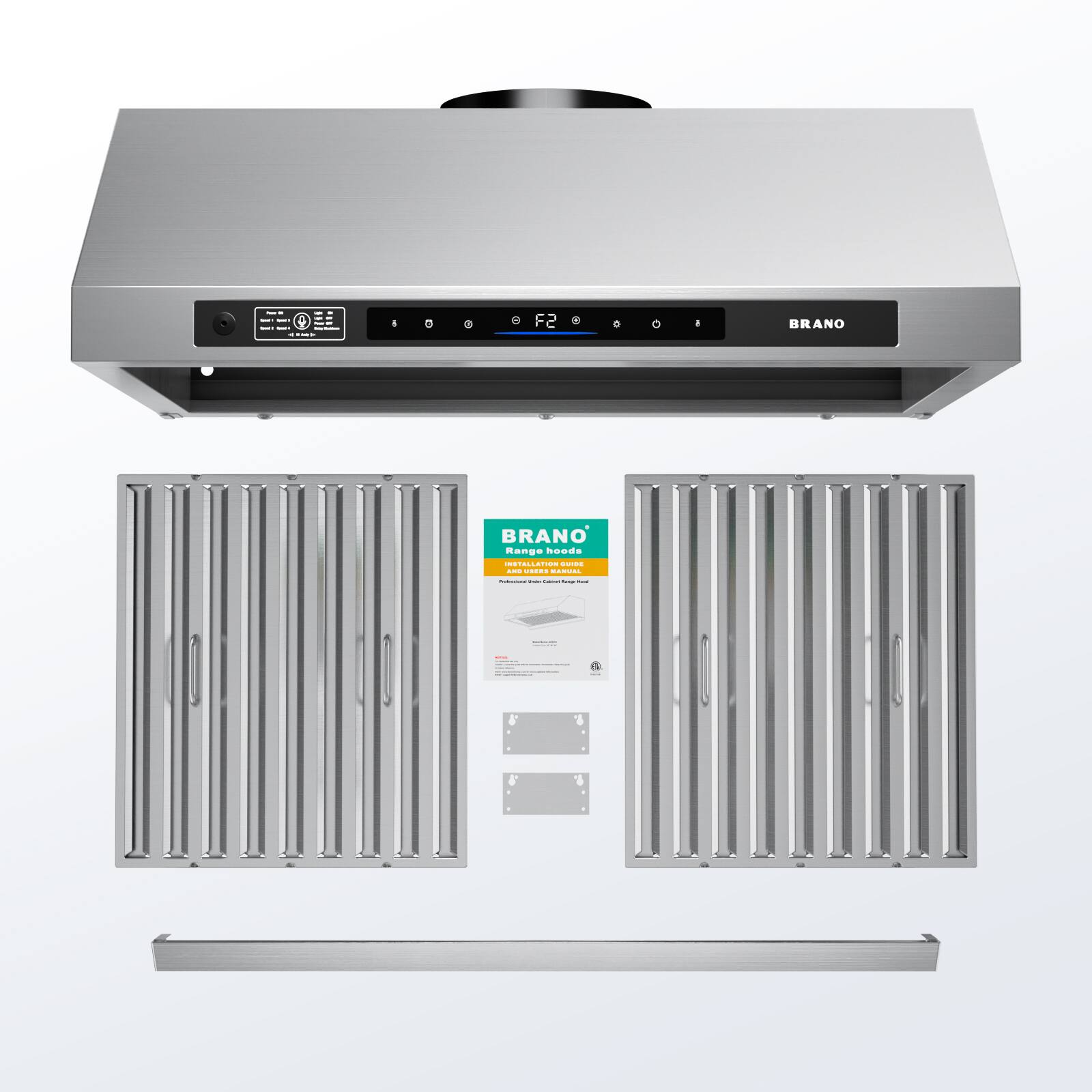 BRANO  
Range Hoods  
F2