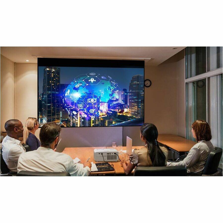 Alt View 2. Optoma - Optoma DuraCore ZH400 3D DLP Projector - 16:9 - Desktop, Ceiling Mountable - White - High Dynamic Range (HDR) - 1920 x - White.