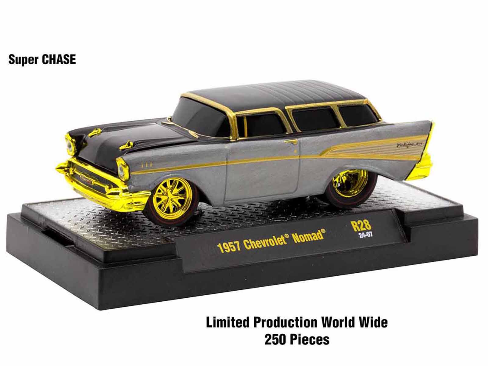 Super CHASE  
1957 Chevrolet Nomad  
R28 2A-07  
Limited Production World Wide  
250 Pieces