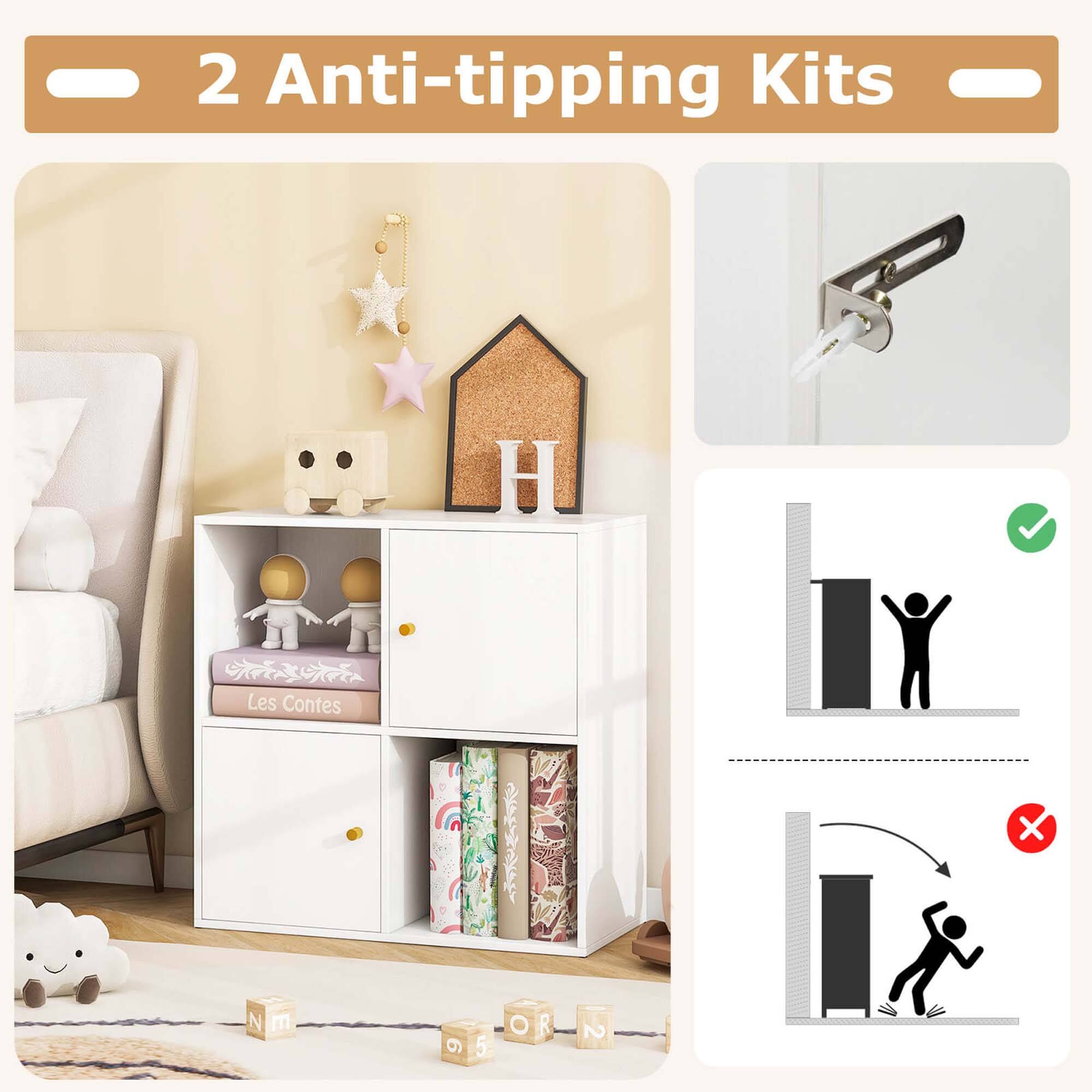2 Anti-tipping Kits H Les Contes X N E 9 5 OR R 2