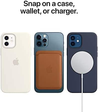 Snap on a case, wallet, or charger.