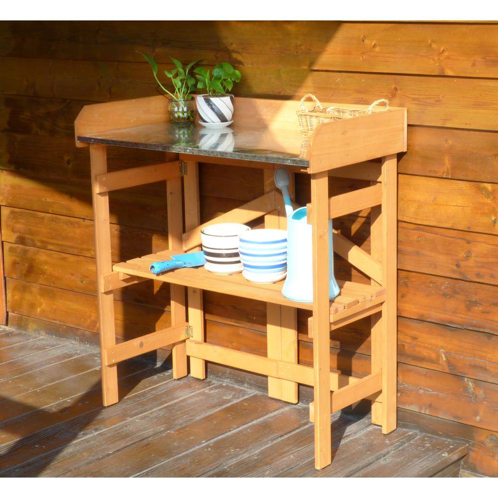 Alt View 1. Northbeam - Folding Utility Table & Potting Bench.