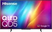 Hisense - 50" Class QD5 Series QLED 4K UHD Smart Google TV (2024) - Front_Zoom