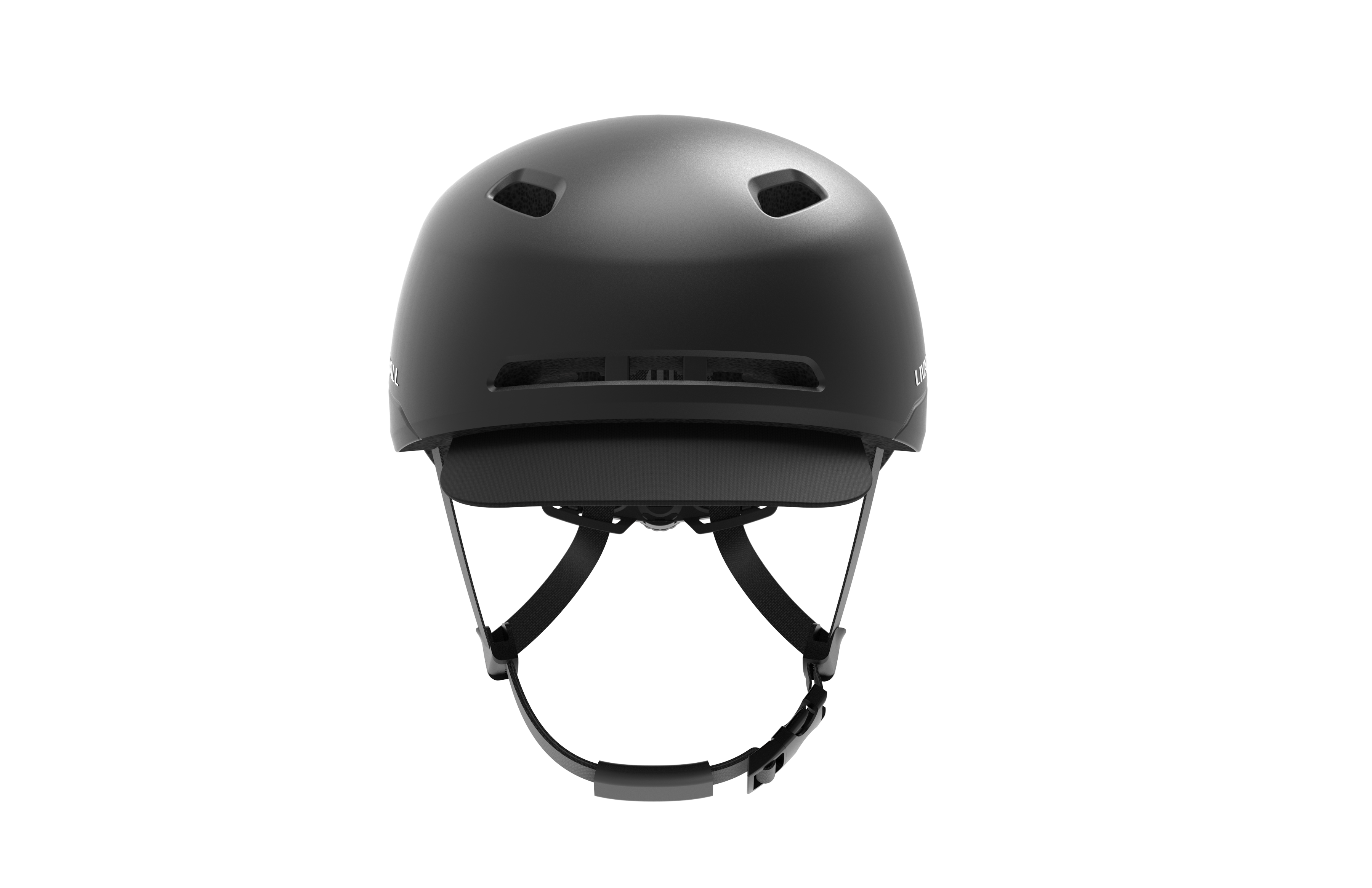 Alt View 4. LIVALL - C21 eBike/eScooter Helmet certified up to 28 MPH with Smart Lighting & Fall Detection with SOS Alert - Black.