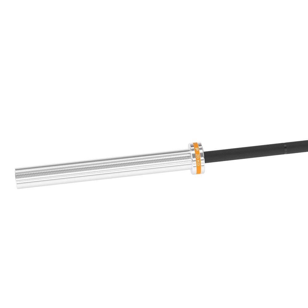 Alt View 2. Power Systems - Power Systems 20kg Men's Hybrid Olympic Barbell, 86" - Silver.