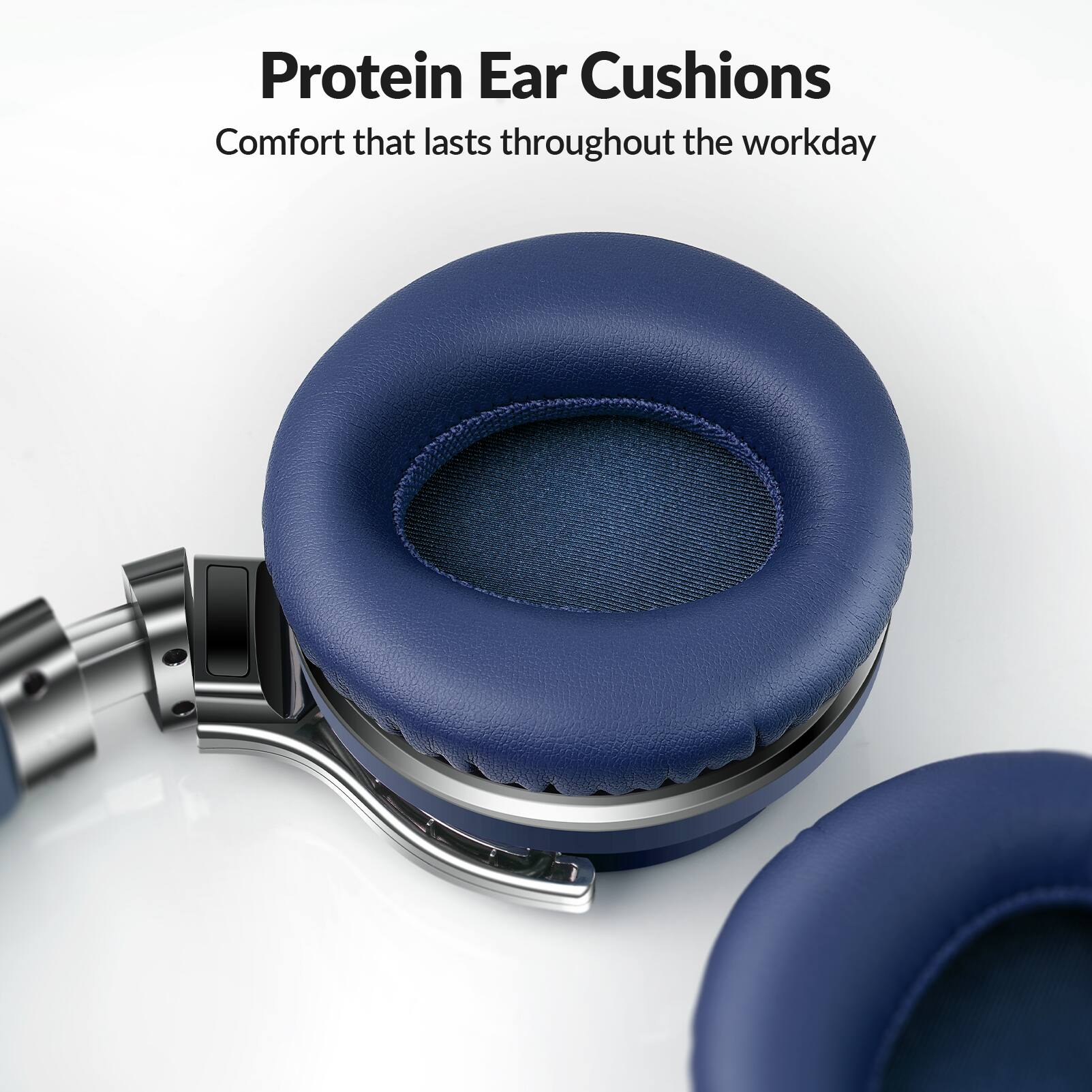 Protein Ear Cushions  
Comfort that lasts throughout the workday