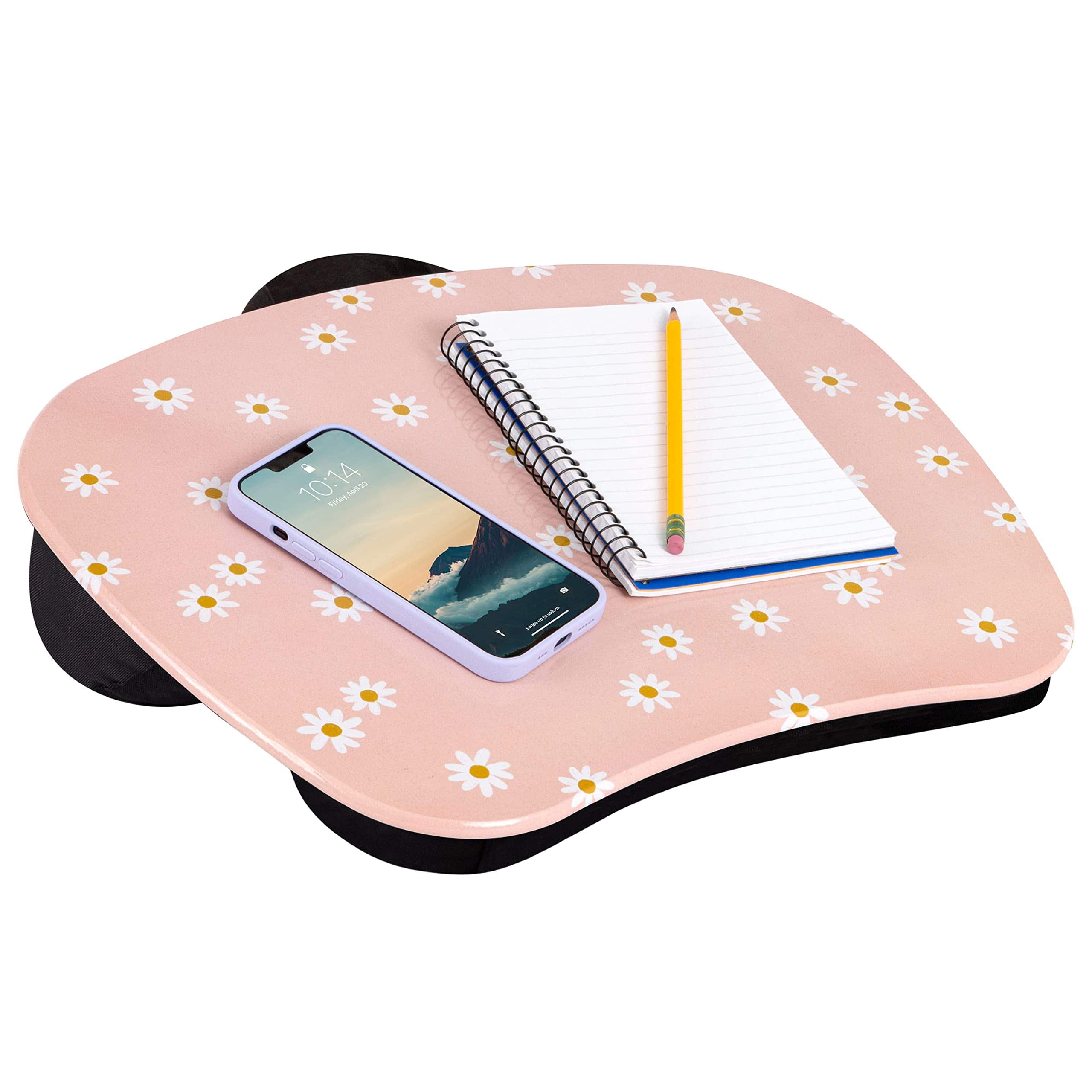 PARKER SLATER - Mystyle Portable Lap Desk With Cushion - Blue Garden Fits Up To 15.6 Inch Laptops Style No. 45302