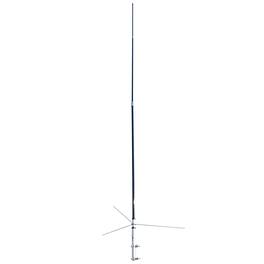 Tram - 200-Watt Dual-Band 3-Section Fiberglass Base Antenna, 50-Ohm UHF SO-239 Connector, 17-Ft Tall - Black