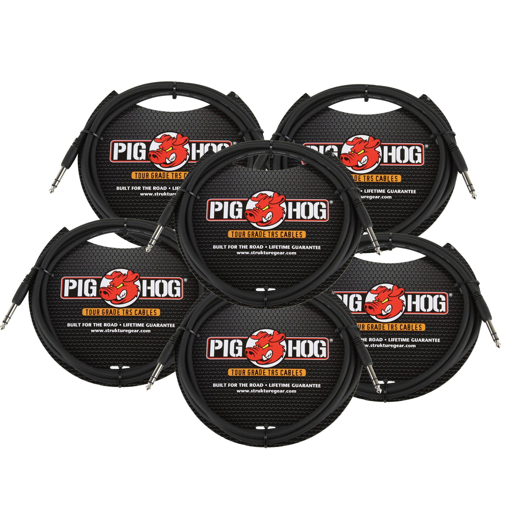 PIG HOG TOUR GRADE TRS CABLES  
BUILT FOR THE ROAD - LIFETIME GUARANTEE  
www.strukturegear.com