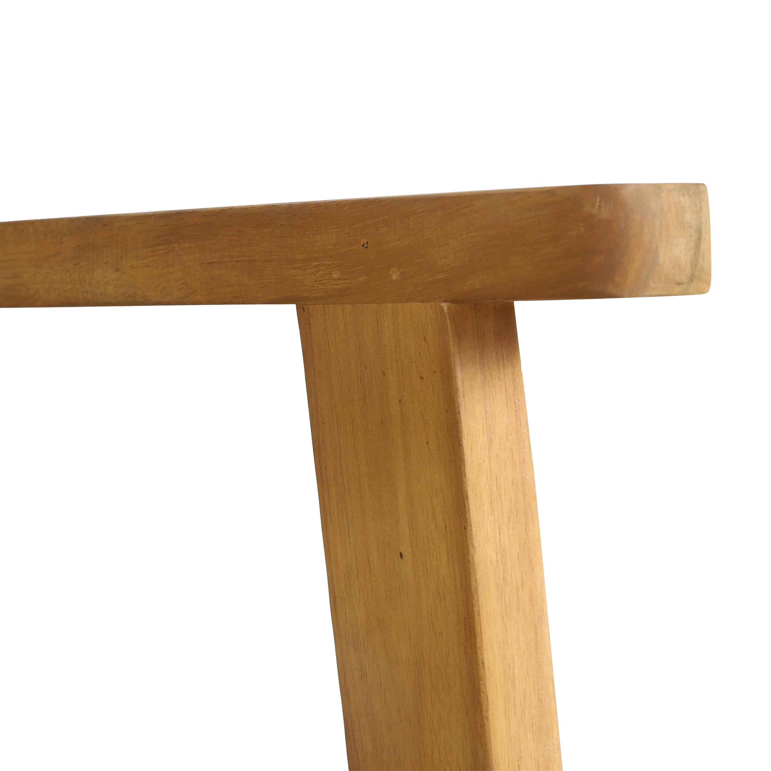 Alt View 5. Mondawe - Set of 2 Acacia Wood Rope Weave Dining Chairs - Dark Grey.