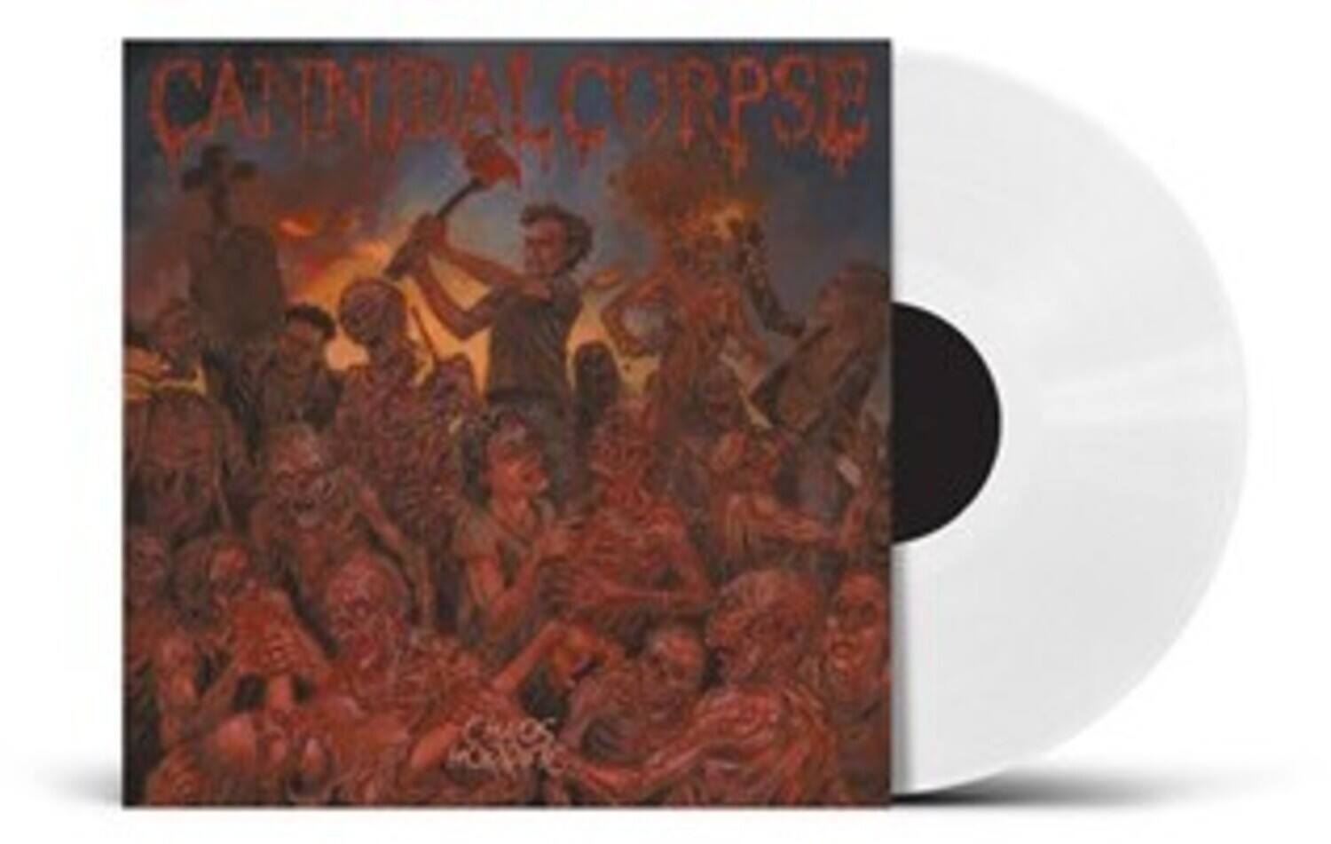 Cannibal Corpse - Chaos Horrific - UK Exclusive White Vinyl   - VINYL LP price history on PriceWatchPro