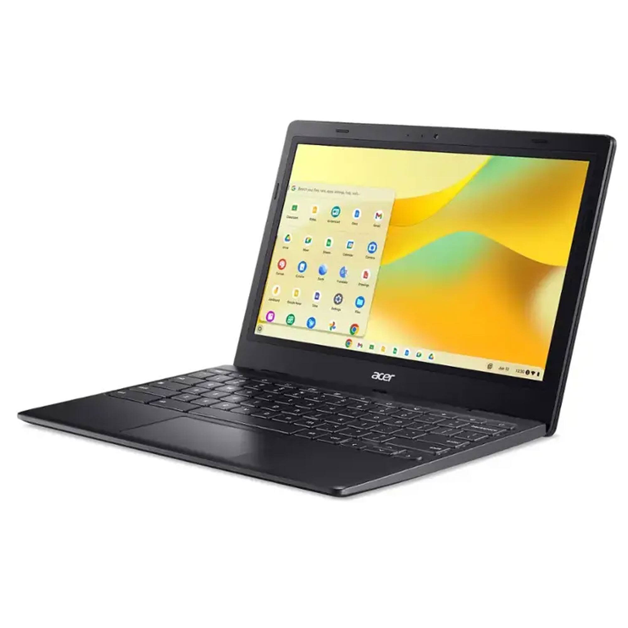 Alt View 1. Acer - Chromebook 311 11.6" HD Laptop Intel Celeron N4500, 4GB Memory, 64GB eMMC , 10FT USB 2.0 Type A Male To B Male Cable - Star Black.