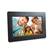 Front. Sungale - 7 inch Digital Photo Frame, 1024x600 - USB & SD card Support - Black.