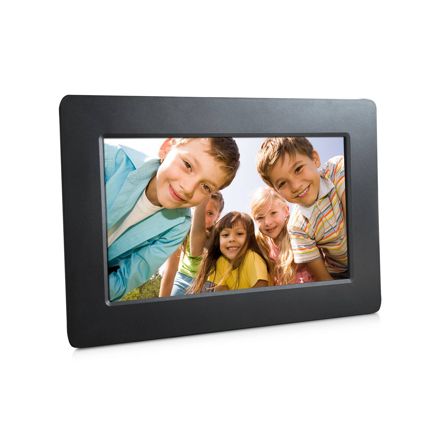 Sungale - 7 inch Digital Photo Frame, 1024x600 - USB & SD card Support - Black