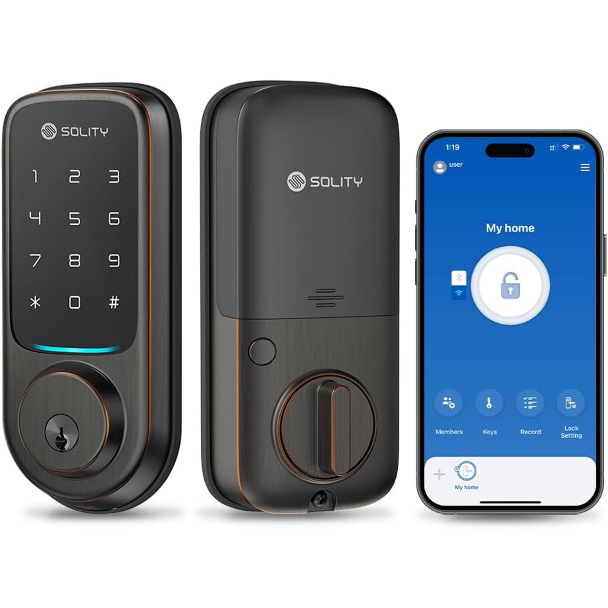 SOLITY
1:19
123
SOLITY
user
456
My home
7 *
8 0
9 #
6

Members
Keys
Record
Lock Setting
+
My home