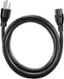 Alt View 11. Best Buy essentials™ - 6' 18 AWG C5 Clover Leaf Power Cord - Black.
