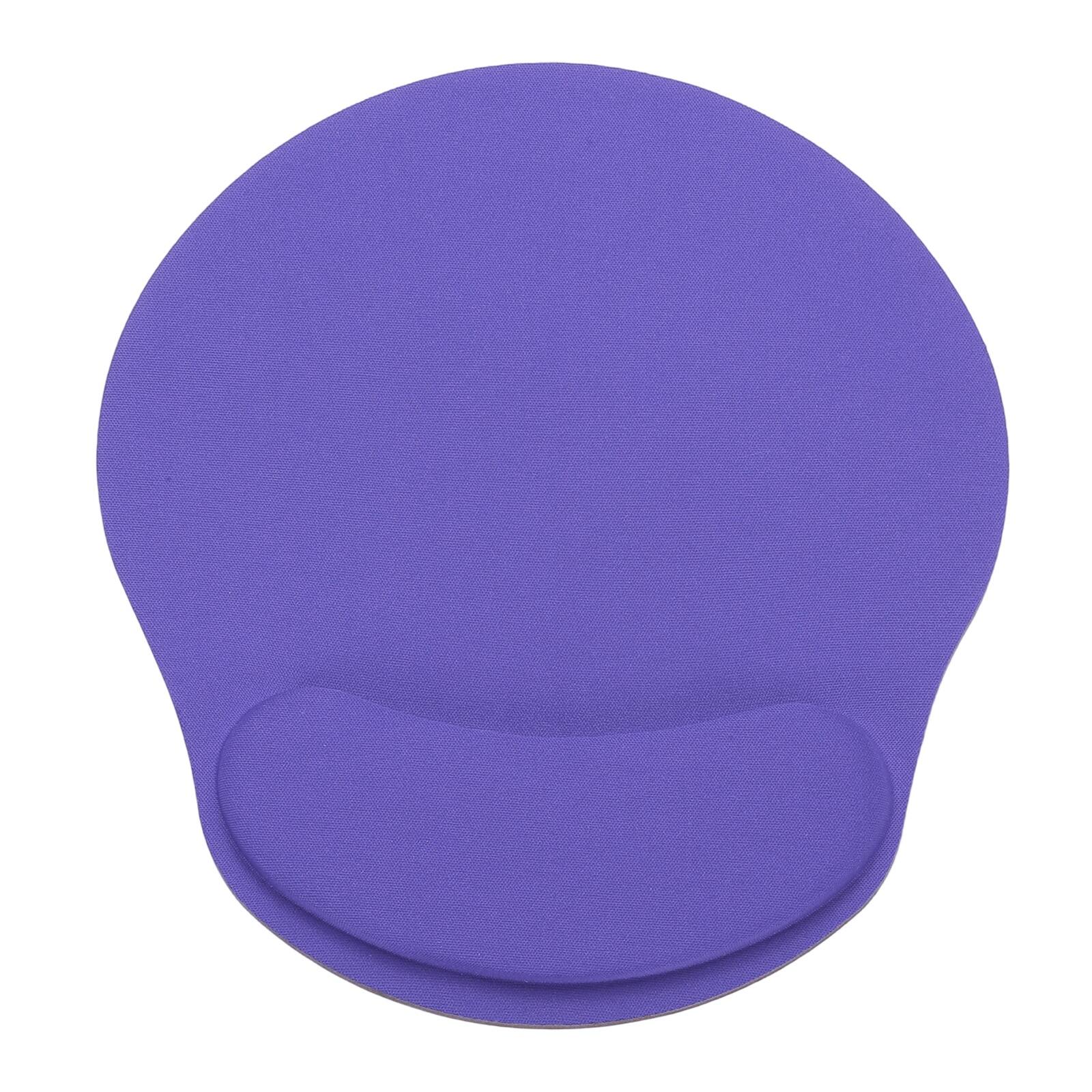 Front. Unique Bargains - Ergonomic Gel Mouse Pad with Wrist Rest Support Memory Foam Mat Non-Slip Base for Office Computer Laptop Keyboard Home - Purple.