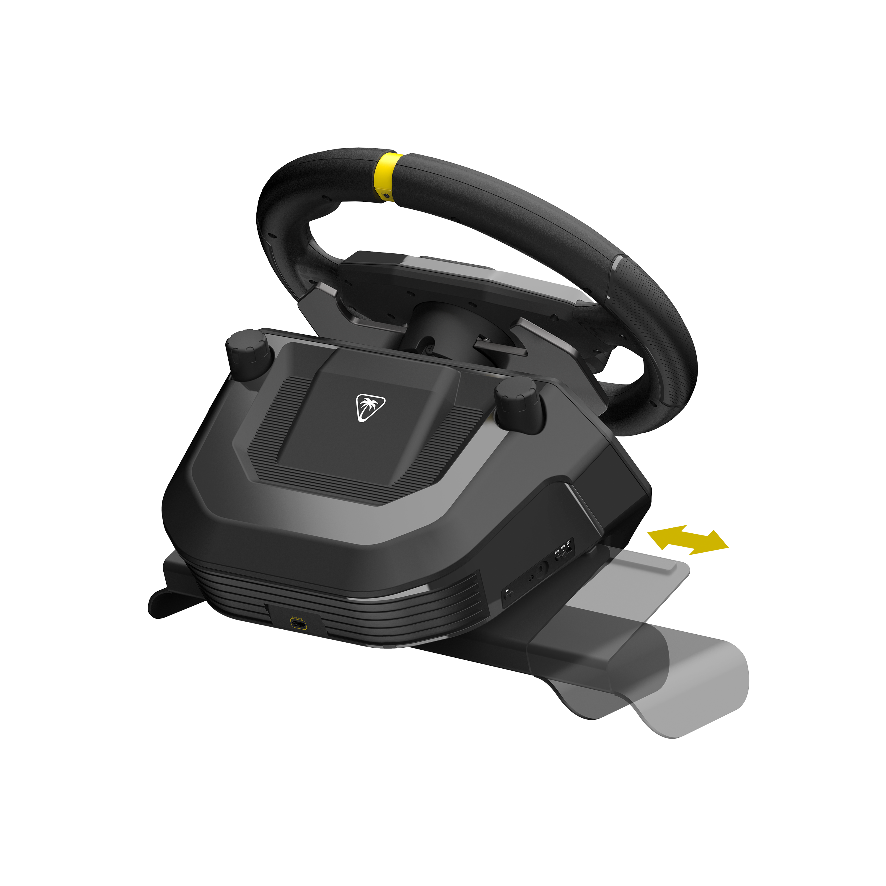 Angle. Turtle Beach - Racer Wireless Racing Wheel - Black.