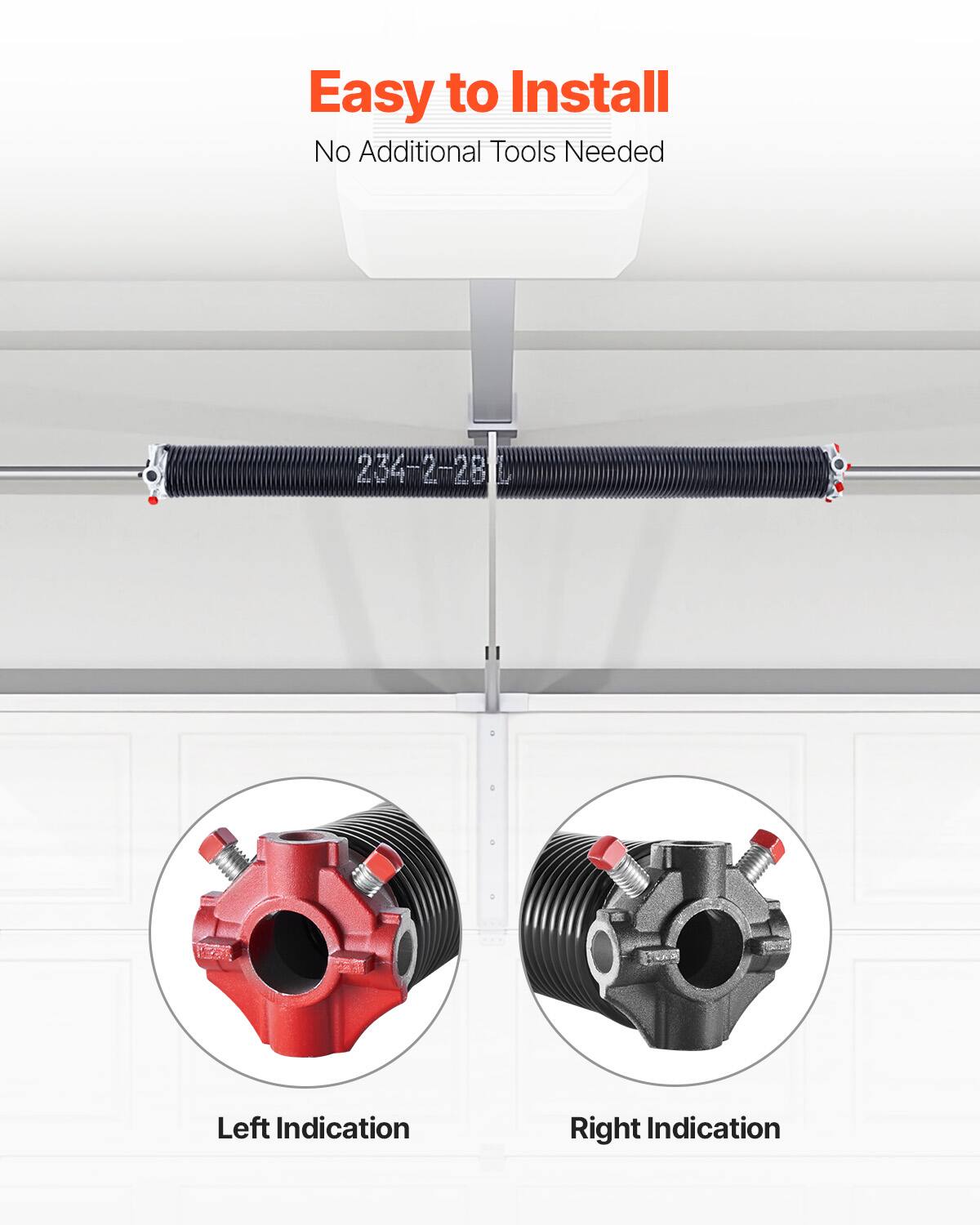 Easy to Install  
No Additional Tools Needed  

234-2-28  

Left Indication  
Right Indication