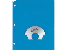 Oxford - Paper Binder Pocket, 3-Hole Punched, 25/Pack (32902) - Blue