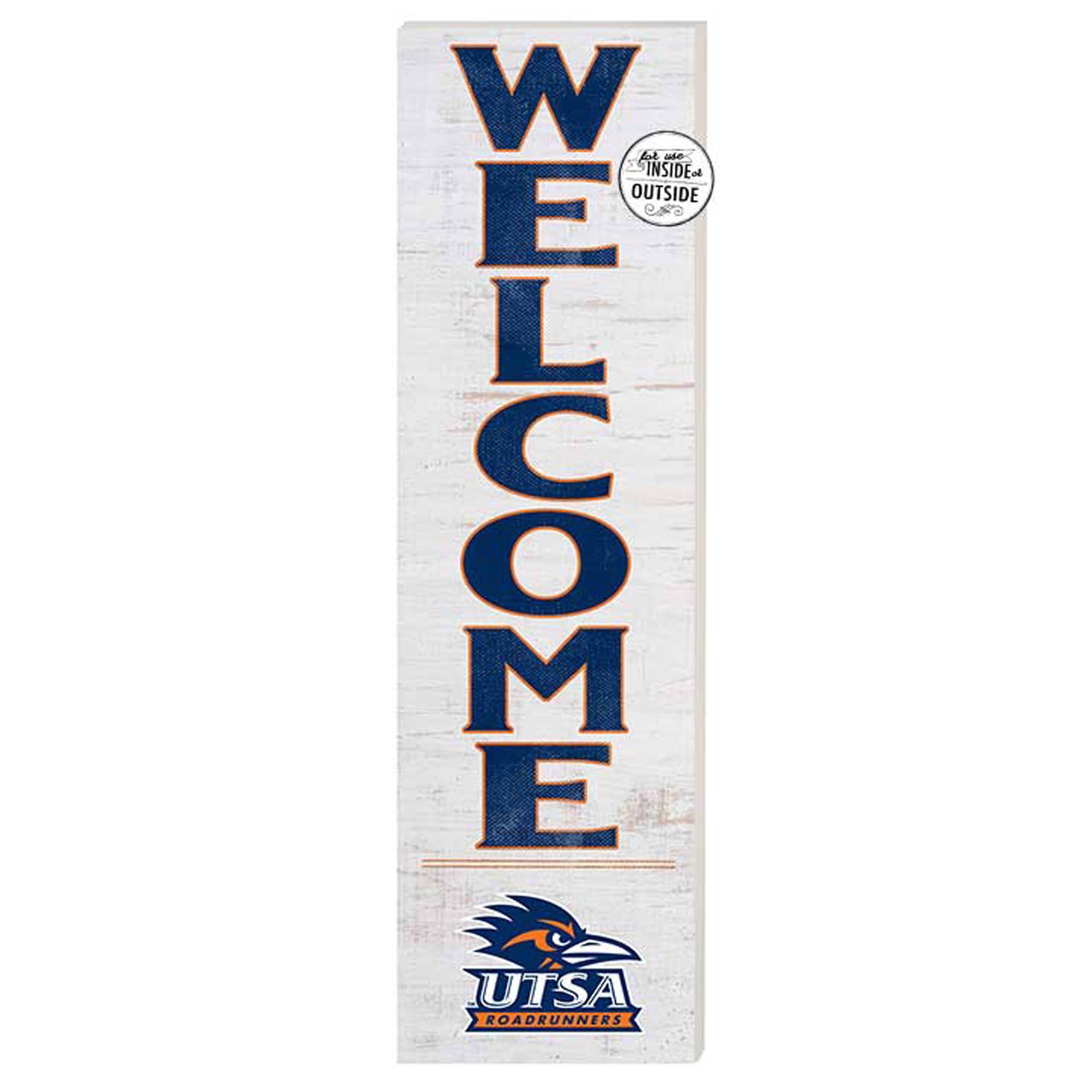 UTSA Roadrunners 10'' x 35'' Indoor/Outdoor Welcome Sign