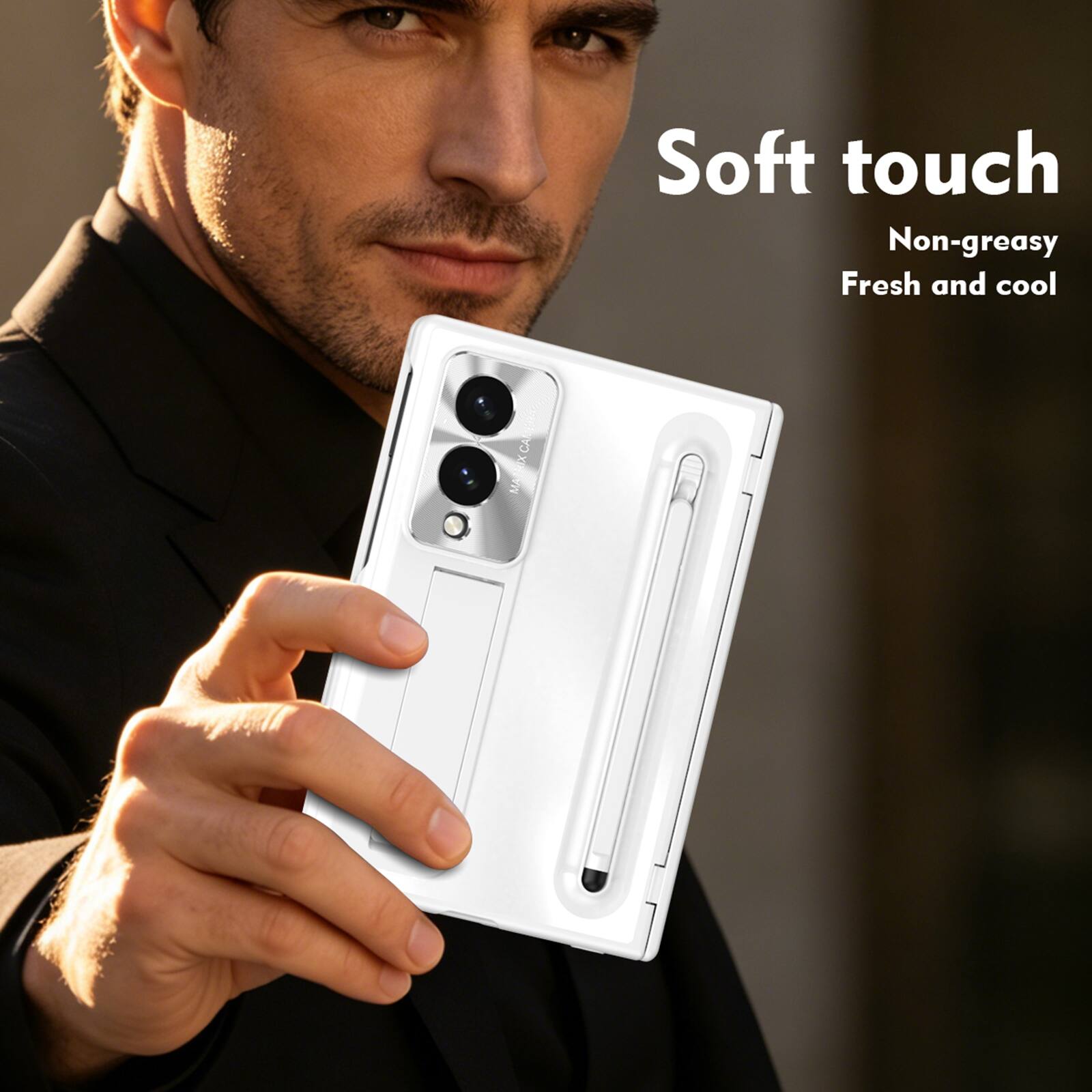 Soft touch  
Non-greasy  
Fresh and cool