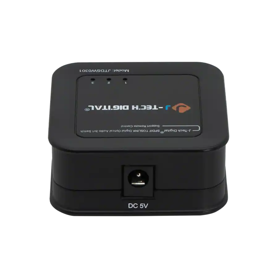 J Tech Digital 3x1 SPDIF Optical Switch with Remote and Dolby J Tech Digital 3x1 SPDIF Optical Switch with Remote and Dolby
