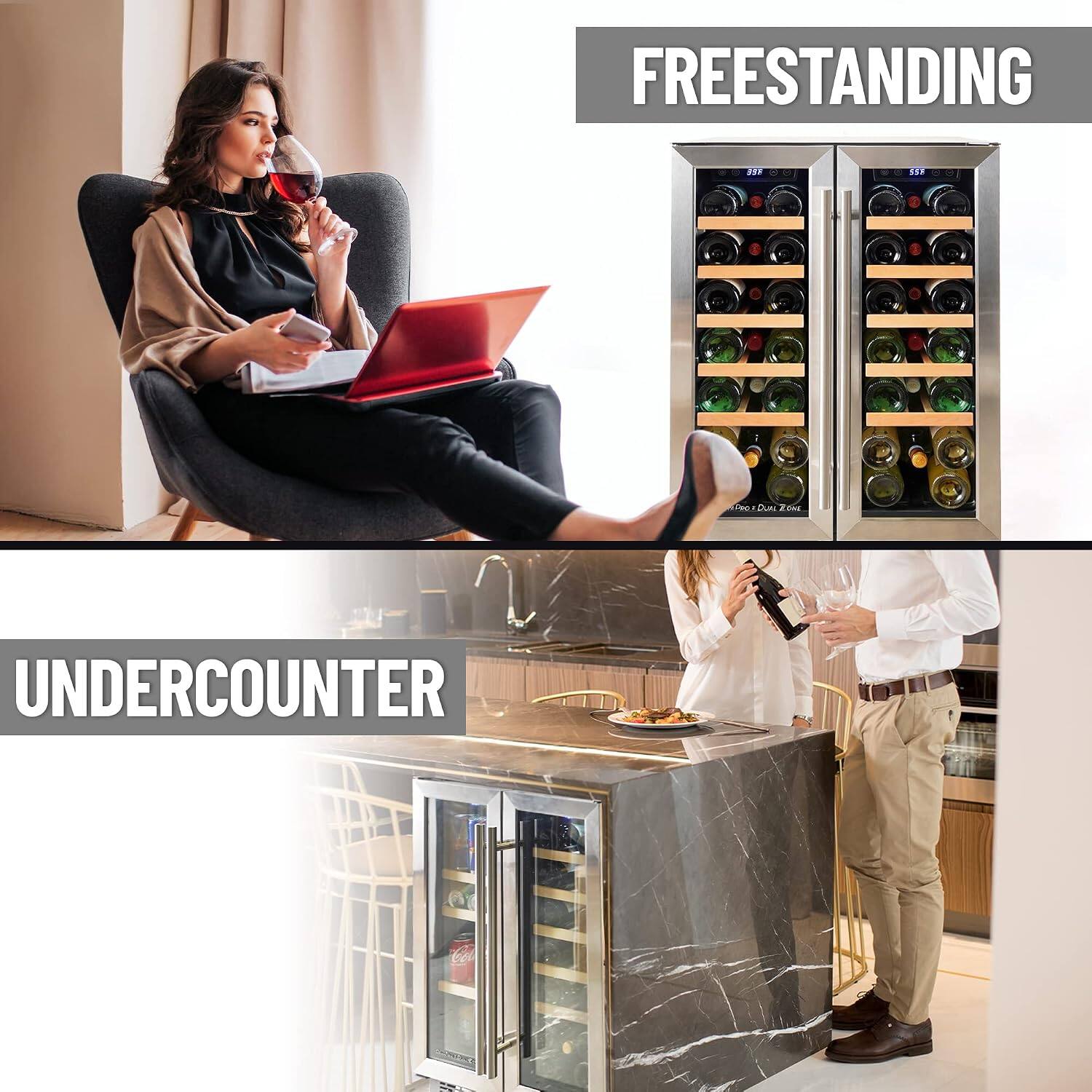 FREESTANDING  
UNDERCOUNTER
