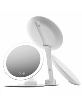 fancii - Abigail 10x Travel Mirror - White
