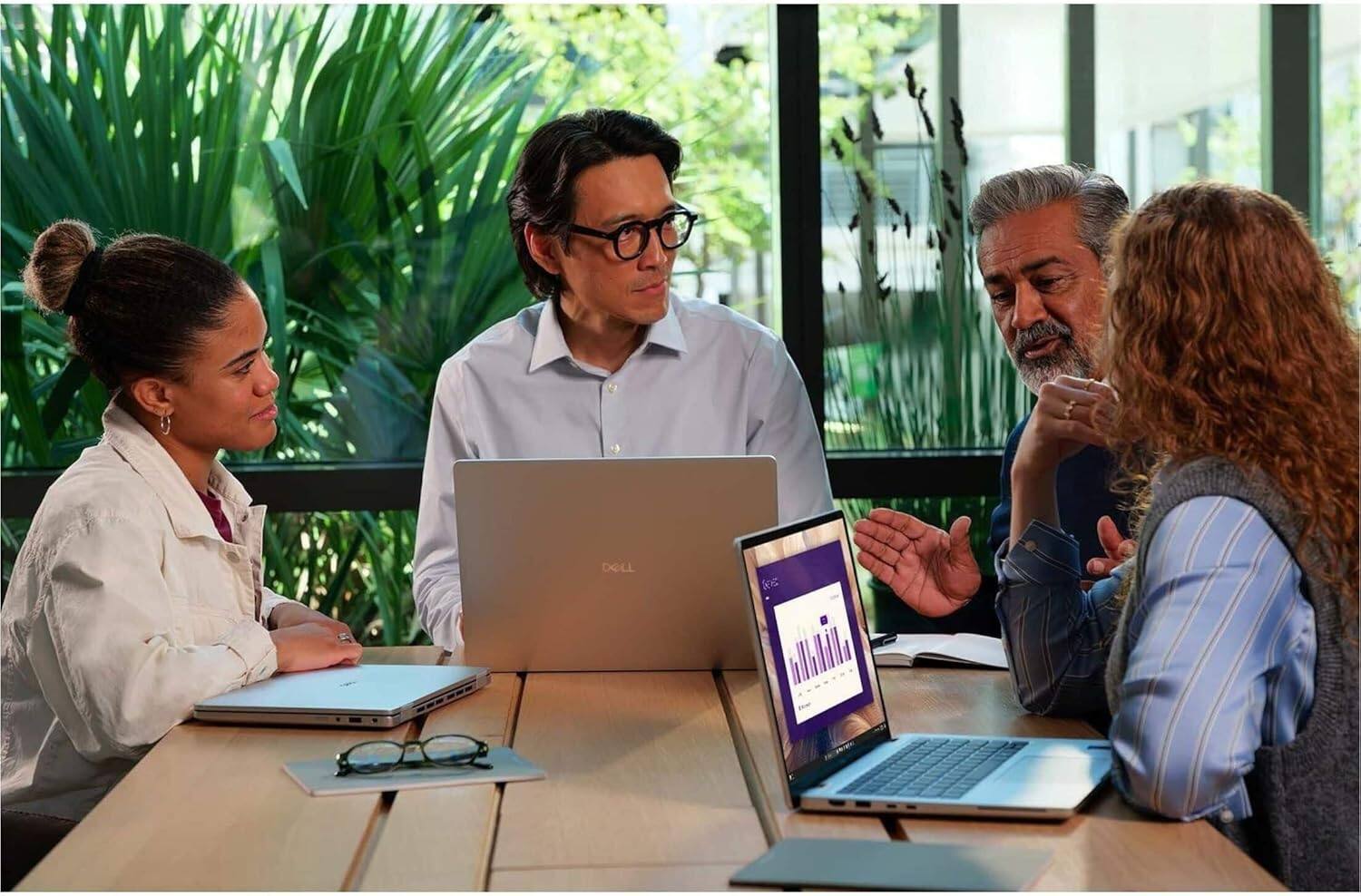 Alt View 7. Dell - Pro 16 Plus 16" WUXGA Laptop - Copilot+PC - AMD Ryzen AI 5 PRO - 16GB RAM- 512GB SSD - Thunderbolt - Backlit - Win 11Pro - Silver.