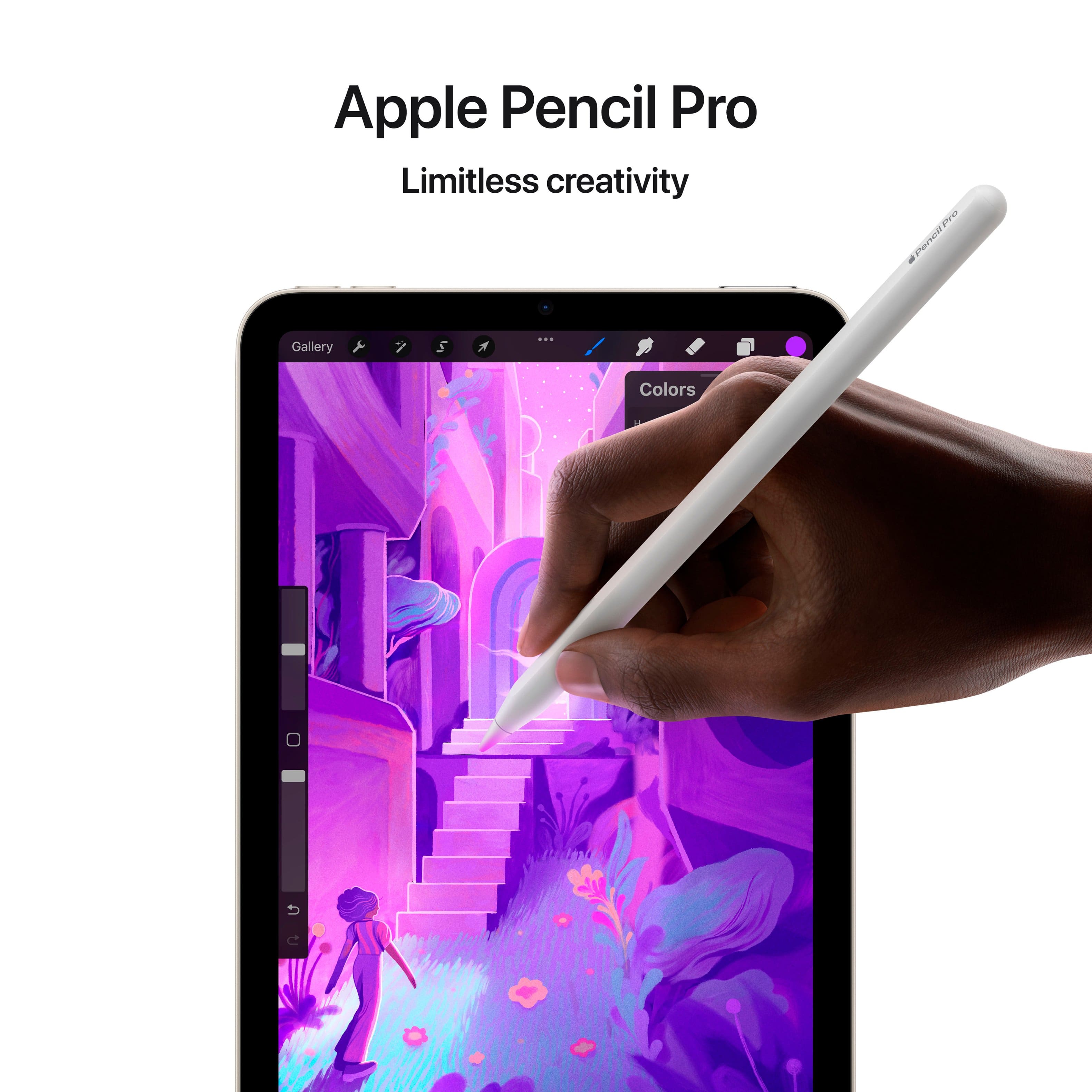 Apple Pencil Pro: Limitless creativity.