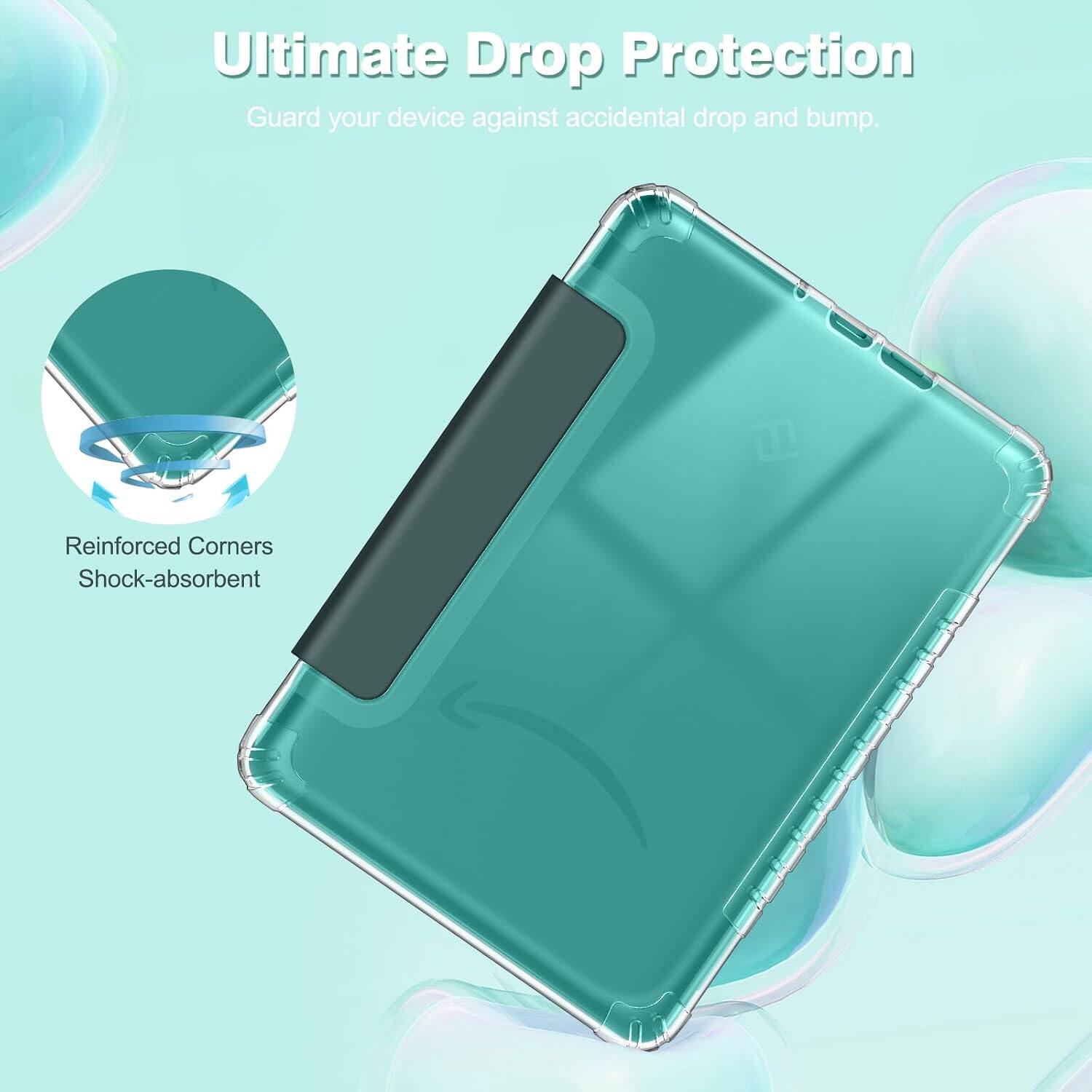 Ultimate Drop Protection  
Guard your device against accidental drop and bump.  

Reinforced Corners  
Shock-absorbent