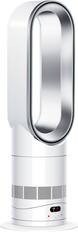 Front. Dyson - Hot+Cool HF1 Rapid React All Season Heater Fan - White/Silver.