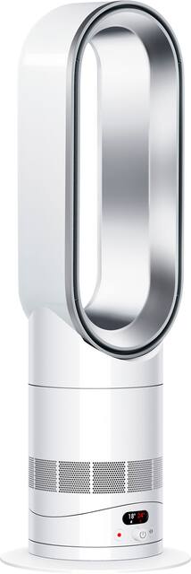 Dyson - Hot+Cool HF1 Rapid React All Season Heater Fan - White/Silver