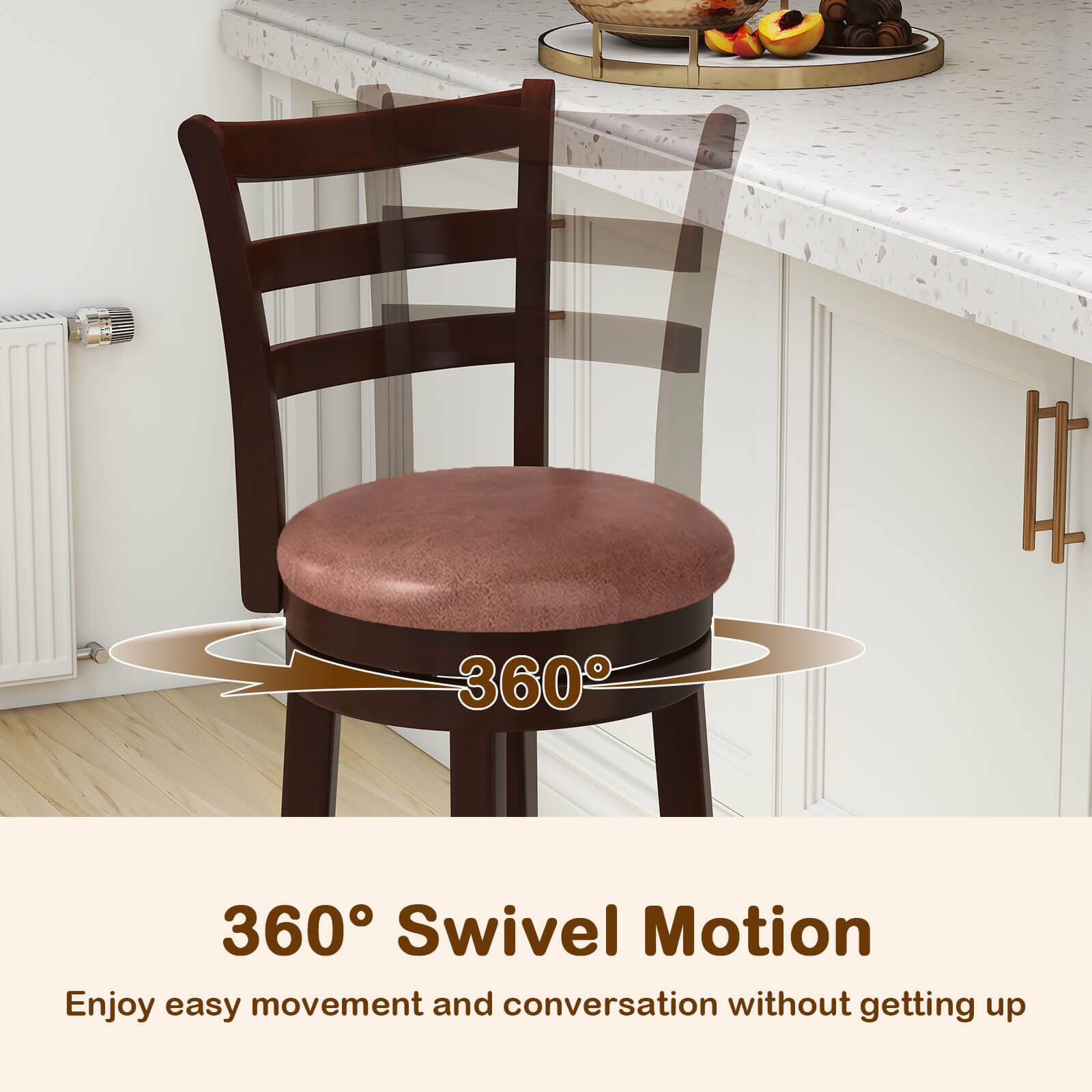 360° Swivel Motion  
Enjoy easy movement and conversation without getting up