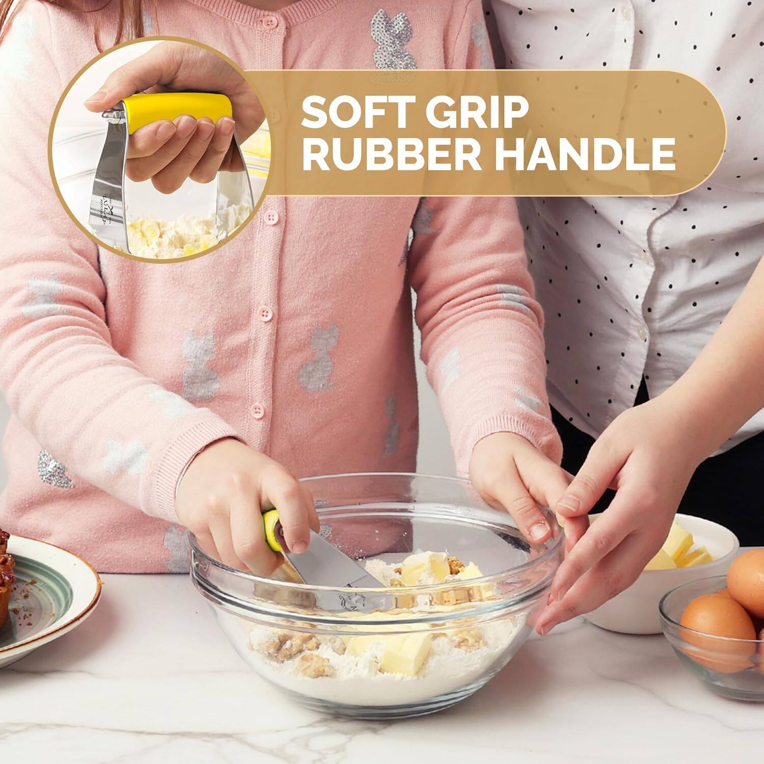 SOFT GRIP RUBBER HANDLE