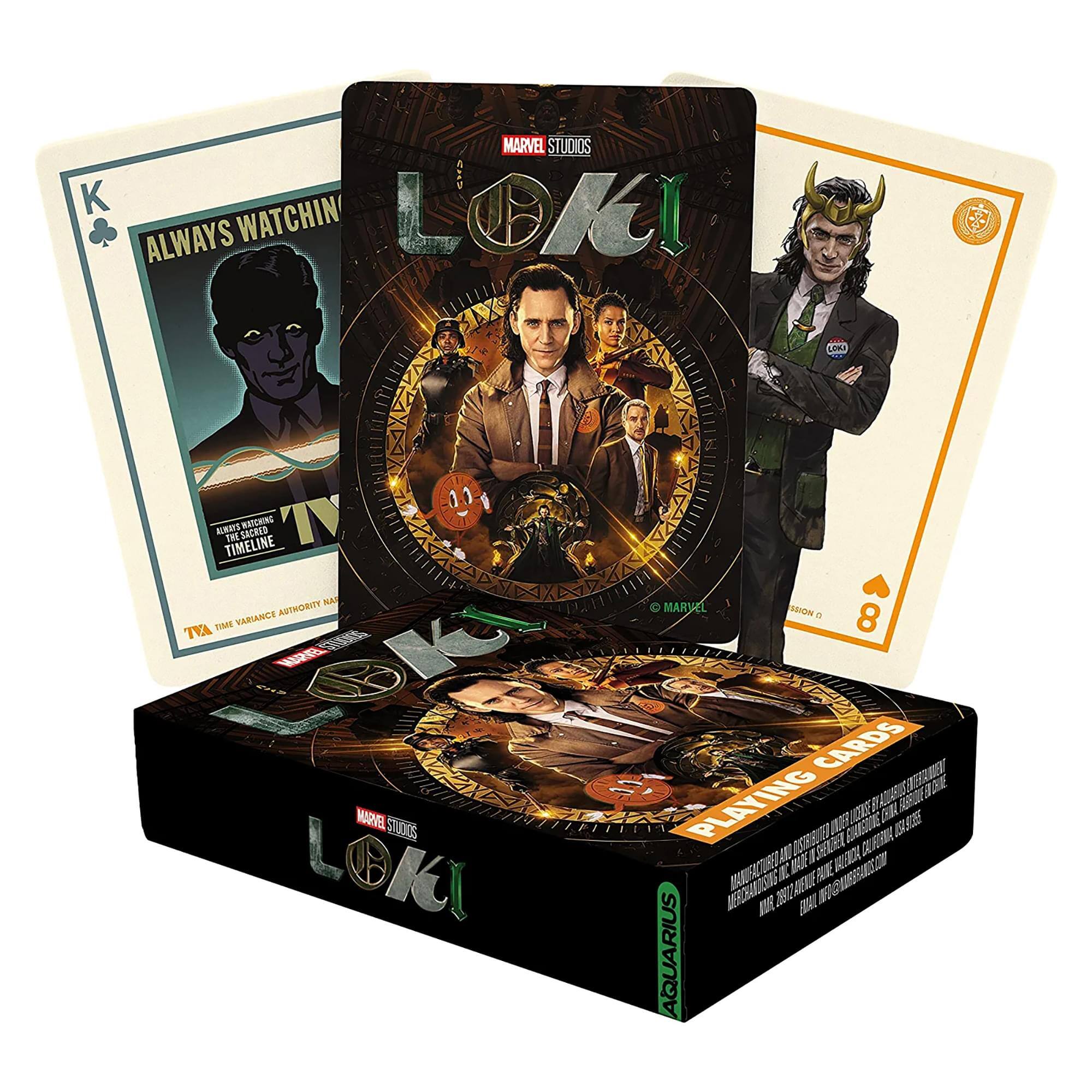 Sure, here is the corrected and grouped text from the image:

---

**MARVEL STUDIOS**

**LOKI**

**ALWAYS WATCHIN**

**TIME VARIANCE AUTHORITY**

**TIME VARIANCE AUTHORITY**

**MARVEL STUDIOS**

**PLAYING CARDS**

**AQUARIUS**

**8**

**K**

**K**

**K**

**K**

**K**

**K**

**K**

**K**

**K**

**K**

**K**

**K**

**K**

**K**

**K**

**K**

**K**

**K**

**K**

**K**

**K**

**K**

**K**

**K**

**K**

**K**

**K**

**K**

**K**

**K**

**K**

**K**

**K**

**K**

**K**

**K**

**K**

**K**

**K**

**K**

**K**

**K**

**K**

**K**

**K**

**K**

**K**

**K**

**K**

**K**

**K**

**K**

**K**

**K**

**K**

**K**

**K**

**K**

**K**

**K**

**K**

**K**

**K**

