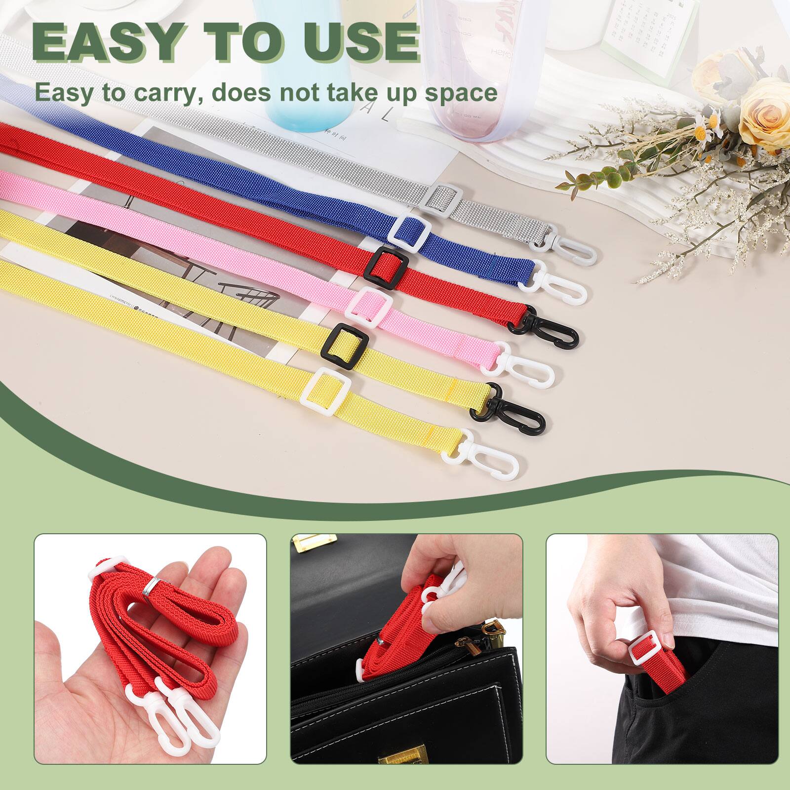 EASY TO USE  
Easy to carry, does not take up space
