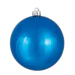 Vickerman - 10" Shiny Ball UV Drilled Cap - Blue