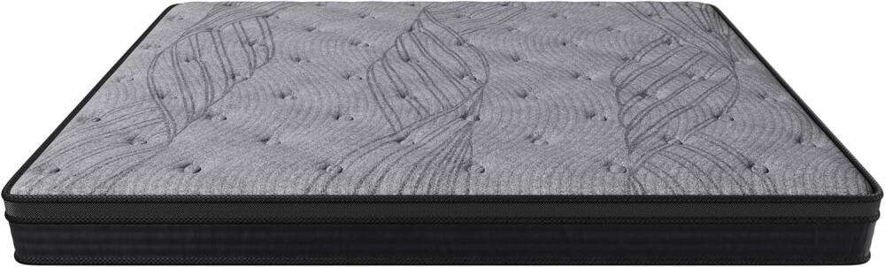 Alt View 3. Glintex - 12" Soft-Medium Queen Mattress with 560 Pocket Coils, Pressure Relief, Motion Isolation, Mattress in a Box - Grey.