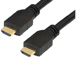 Sanoxy - 50ft CL3 Rated Active High Speed HDMI Cable 4K@60Hz 4:4:4 18Gbps 25 AWG - Black