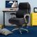 Alt View 1. Serta - Jackson Big and Tall Executive Office Chair with Smart Layers Technology - Black.