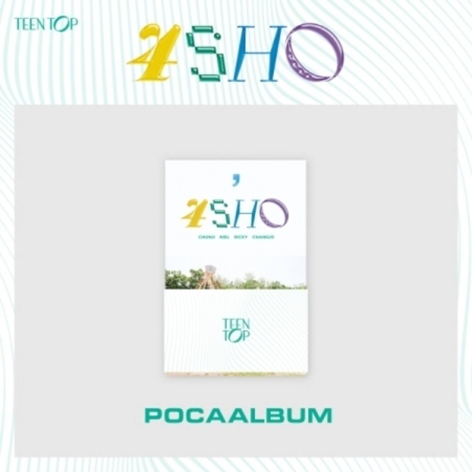 Teen Top - 4Sho - Poca QR Card Album - incl. 2 Photocards + 2 Stickers   - DISCLESS DIGITAL [Digital Download]