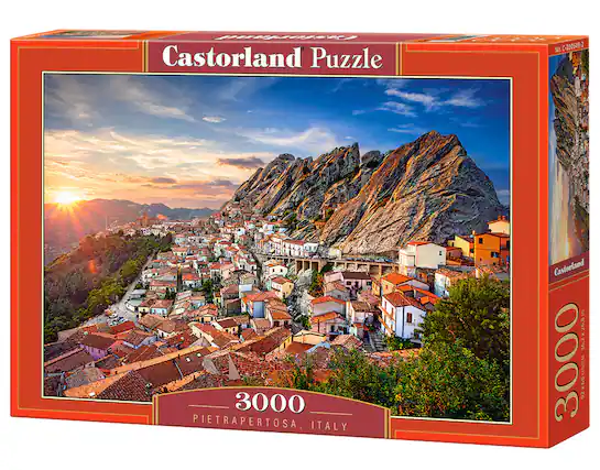 Castorland Puzzle, C-300549-2, 3000, PIETRAPERTOSA, ITALY, Castorland, 362x268mm, 3000, W3089XZO