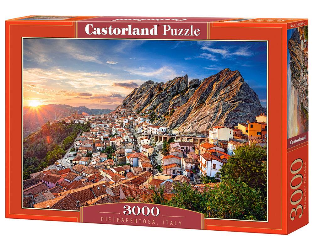 Castorland Puzzle, C-300549-2, 3000, PIETRAPERTOSA, ITALY, Castorland, 362x268mm, 3000, W3089XZO