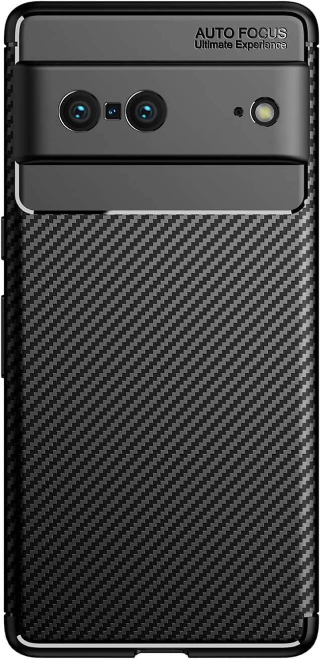 Front. SaharaCase - Anti-Slip Series Case for Google Pixel 7 - Black.