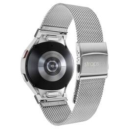 StrapsCo - Pro mesh Strap Stainless Steel Watch Band For Samsung Galaxy Watch 7 (Short-Medium) - Silver