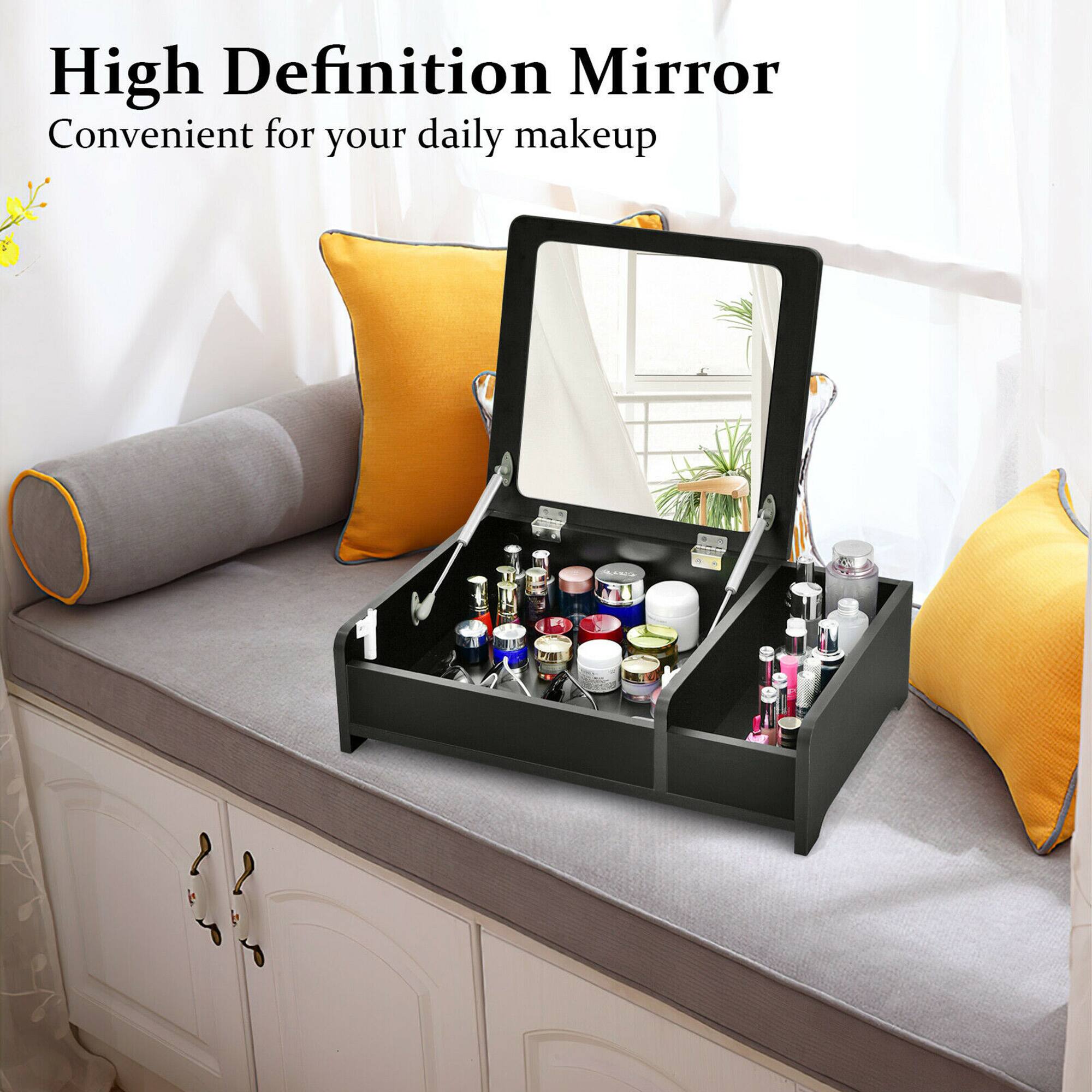 High Definition Mirror  
Convenient for your daily makeup