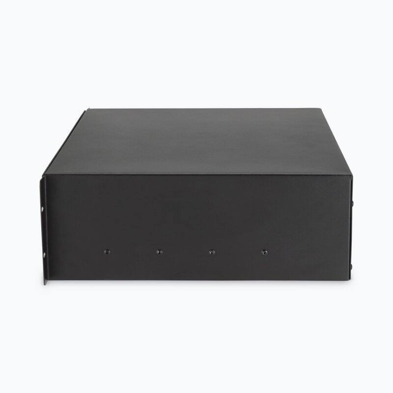 Alt View 5. On Stage Stands - On-Stage Locking Rack Drawer, 3U (RDL3000) - Black.
